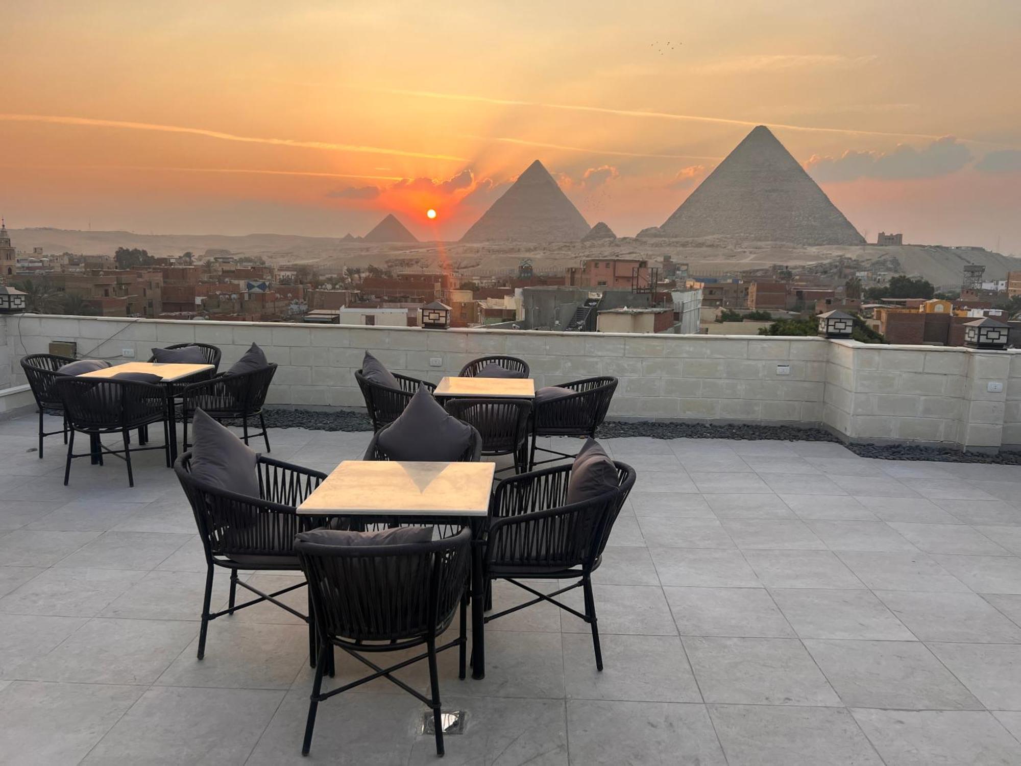 Maro Pyramids Hotel Kafret el-Gabal Екстериор снимка